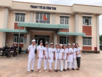 Xử lý nước thải trạm y tế xã Vĩnh Tân
